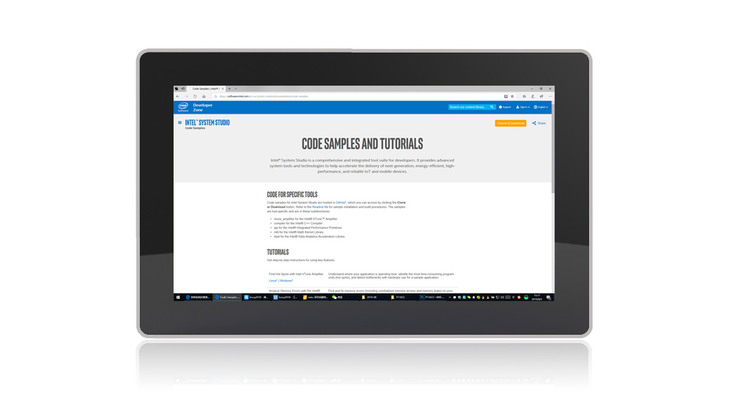 Touch the all-in-one 12 inches