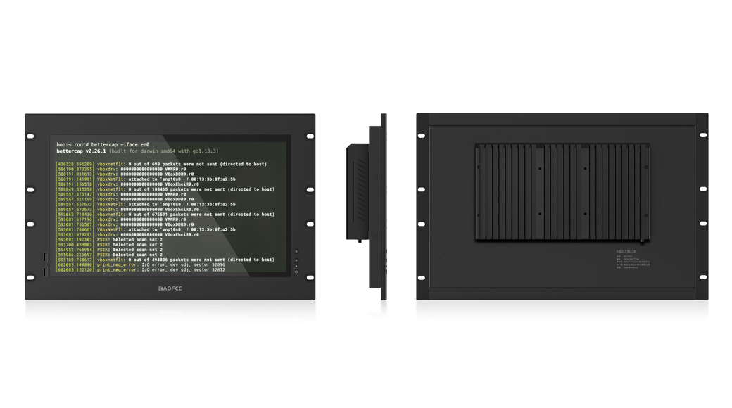 17.3 "rack mounted touch all-in-one machine